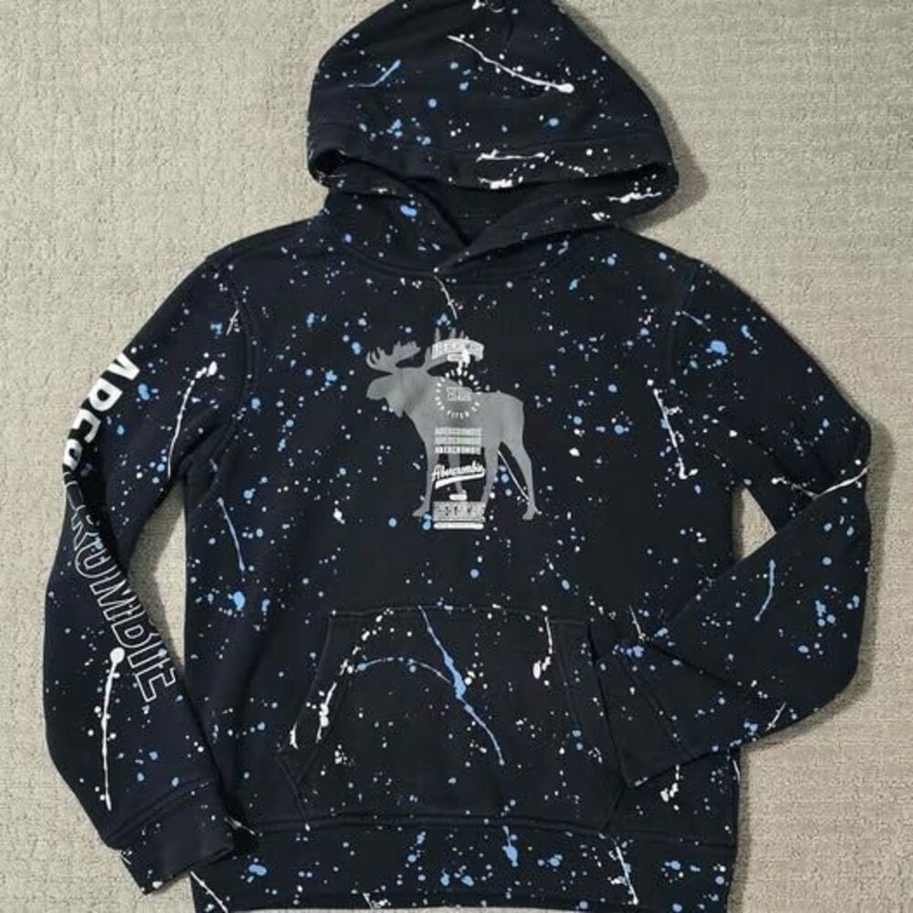 Abercrombie fleece hoodie, 11/12